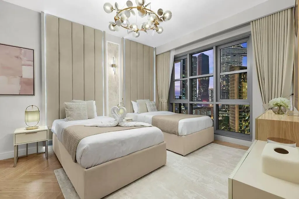 Apartment First Class 2Br Incredible Burj Khalifa View Dubai